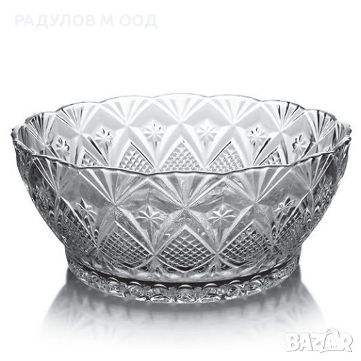 Купа релефно стъкло PYRAMID BB-2350 / 80112, снимка 1