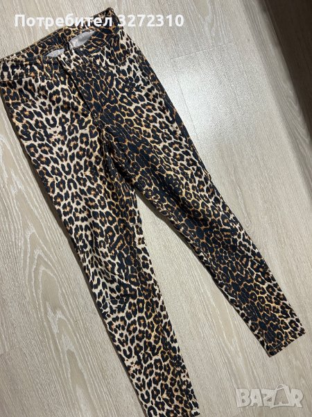 Леопардов панталон XS Calzedonia jegging / панталон животински принт, снимка 1