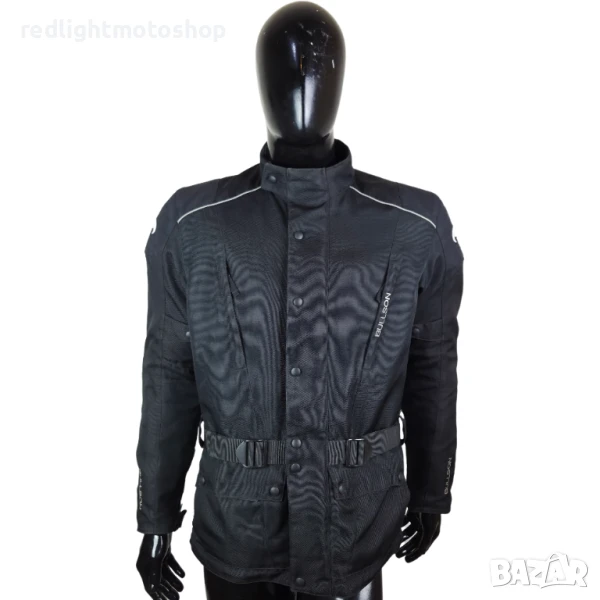 📌 5129 Bullson – Мъжко текстилно мото яке | КАТО НОВО – размер M – 170 лв., снимка 1