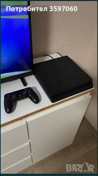 Ps4 slim 1TB Отличен, снимка 1