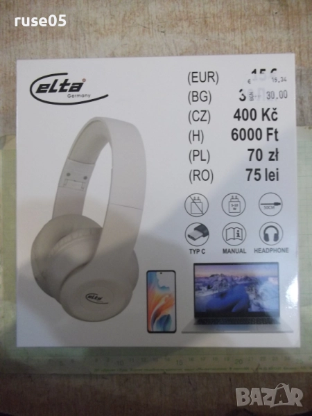 Слушалки блутуд "elta - TD-01023" нови, снимка 1