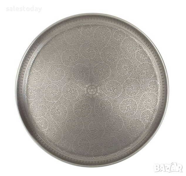 Метален поднос, Ø40 см., снимка 1