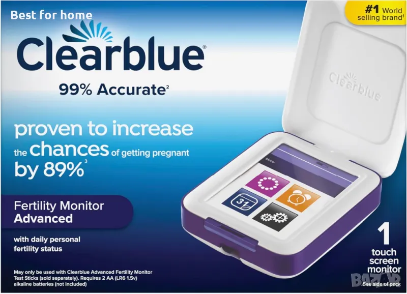 Сензорен монитор за тестване за бременност и овулация, снимка 1