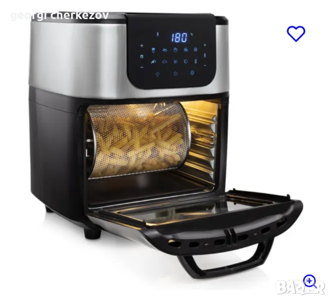 Уред за готвене с горещ въздух и фурна Princess DeLuxe AirFryer Oven 11L , снимка 1