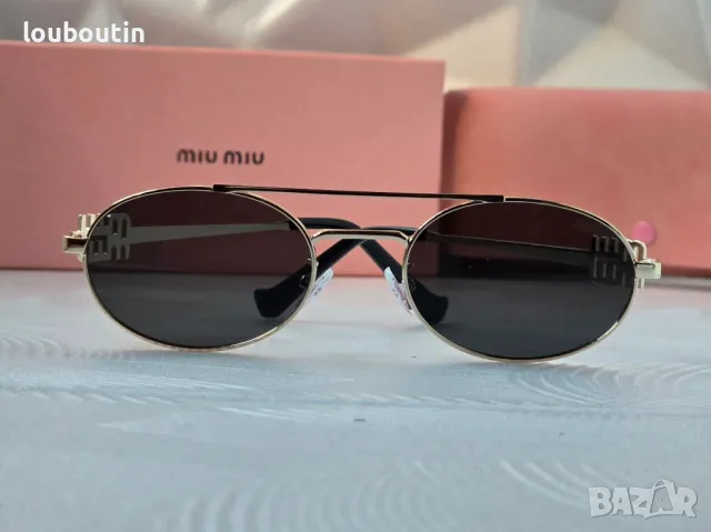 Miu 2024 дамски слънчеви очила елипса, снимка 7 - Слънчеви и диоптрични очила - 38152005