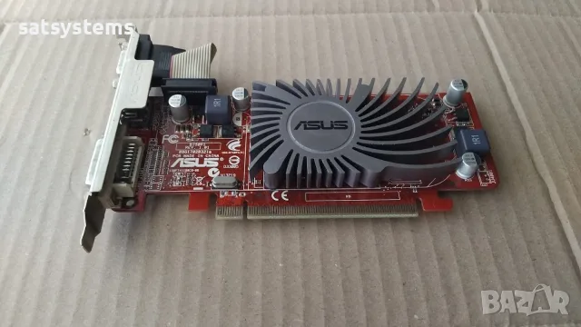 Видео карта AMD Radeon Asus HD EAH5450 Silent HDMI 512MB GDDR2 64bit PCI-E, снимка 5 - Видеокарти - 55934497