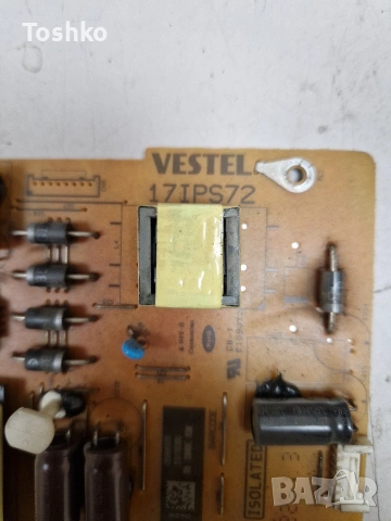 JVC LT-55VA3200 MAIN BOARD 17MB185 POWER BOARD 17IPS72 TCON HV550QUBF70 PANEL VES550QNDB-2D-N43 , снимка 6 - Части и Платки - 53695979