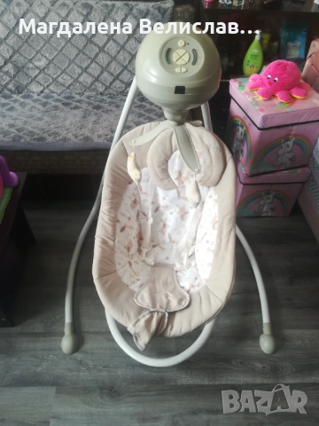 Електрическа люлка cangaroo woodsy