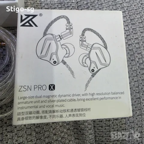 Чисто нови хибридни слушалки KZ ZSN Pro X (IEM) 