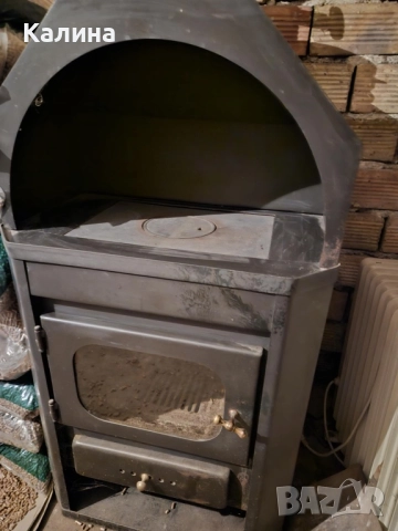 Печка на дърва + помпа подходяща за връзване към радиатори за локално парно, снимка 2 - Други - 52438978
