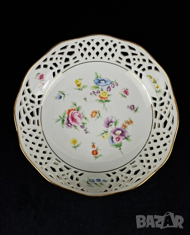 Ажурена фруктиера на столче - Burg Lindau, снимка 2 - Други - 52614172