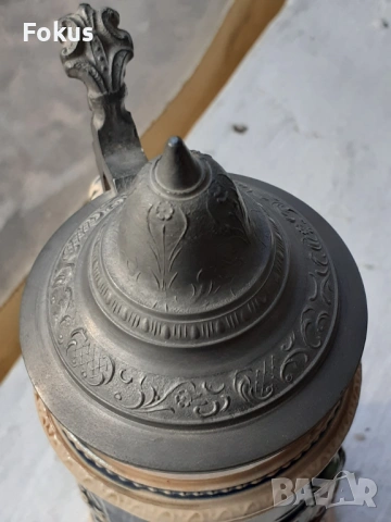 Немска колекционерска халба, снимка 4 - Антикварни и старинни предмети - 53445043