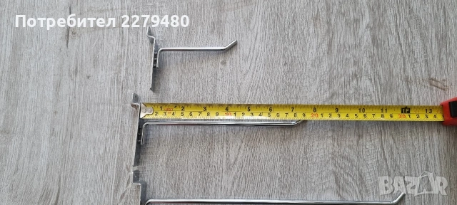 Куки за стелажи, снимка 3 - Стелажи и щандове - 53203992