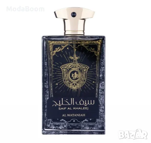 Парфюмна вода за мъже Saif al Khaleej, Al Wataniah100 ml, снимка 4 - Мъжки парфюми - 48370202