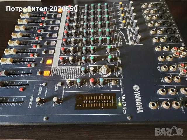 Миксер Yamaha GM 124 CX, снимка 2 - Ресийвъри, усилватели, смесителни пултове - 56367796
