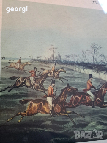 картина на ловна сцена 32/4, снимка 8 - Картини - 53159698