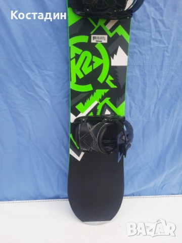 Сноуборд K2 161см.WIDE с автомати, снимка 3 - Зимни спортове - 53422986