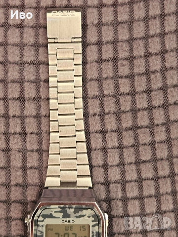 Ретро Casio A168WE ръчен часовник , снимка 3 - Мъжки - 53441515