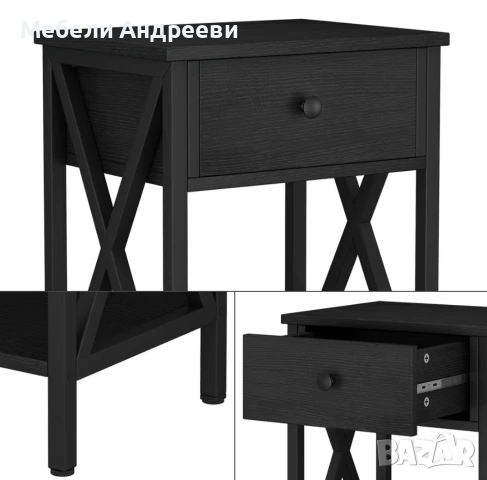 Нощно шкафче Vicco 6911, снимка 4 - Шкафове - 53762912