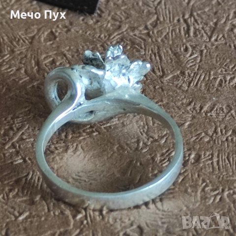 Сребърен пръстен (213), снимка 12 - Пръстени - 44338843