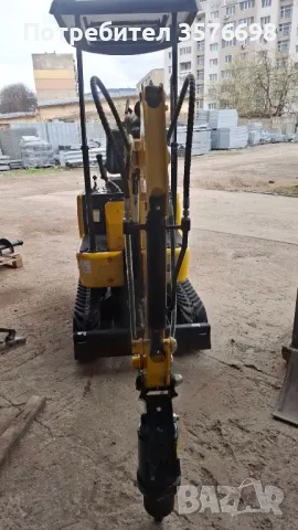 Мини багер, снимка 5 - Индустриална техника - 49822701