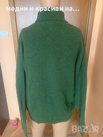 Пуловер 100% агнешка вълна, снимка 7 - Блузи с дълъг ръкав и пуловери - 53114485
