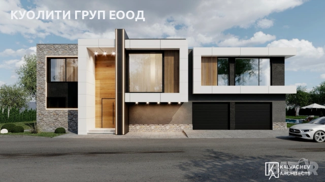 ПРОДАВА СЕ! Новопостроена луксозна къща в затворен комплекс до Пловдив