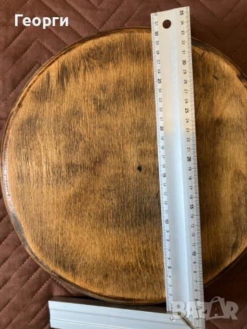 Дървена седалка от трикрако зъболекарско столче, снимка 2 - Столове - 53691263