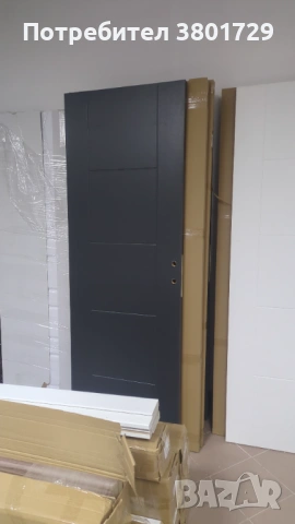 Разпродажба на нови  интериорни врати.Цени 100-130€ за различни модели.Включва каса,крило и первази., снимка 7 - Интериорни врати - 48740006