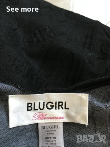 Blugirl Blumarine лого пончо, снимка 14 - Палта, манта - 53371301
