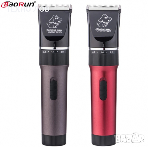  Машинка за подстригване на кучета и котки BAORUN-P6 с керамична/титаниева глава, снимка 5 - За кучета - 36076440