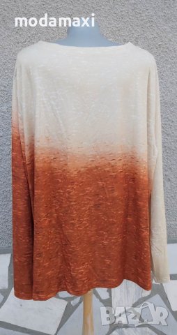 5XL Нова  туника с водно конче , снимка 5 - Блузи с дълъг ръкав и пуловери - 44467667