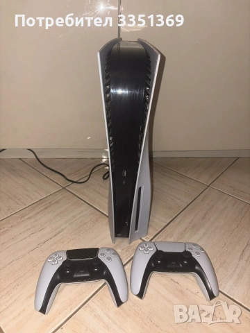 Playstation 5 Disc edition + два контролера, снимка 2 - PlayStation конзоли - 53502328