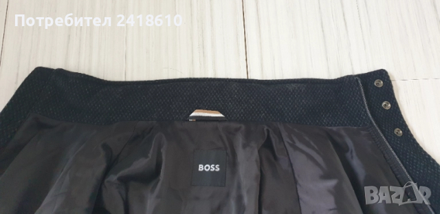 Hugo Boss Wool Mens Coat H - Camron - 234 Size 48 - M НОВО! ОРИГИНАЛ! Мъжко Зимно Вълнено Палто!, снимка 3 - Палта - 52433912