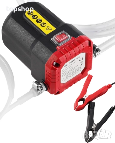 Нова проверена помпа за извличане на масло и гориво 12V, електрическа помпа за течности с подобрена 