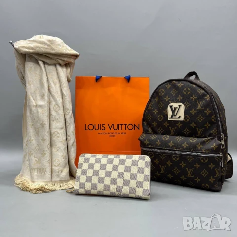 шал louis vuitton , снимка 4 - Шалове - 51427811