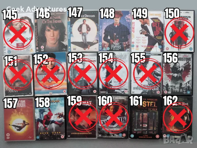 Екшън, Драма, Трилър, Ужаси Филми DVD's - Оригинални Филмови Дискове на Английски Език, снимка 10 - Екшън - 47015417