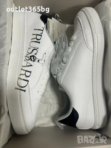Trussardi - Сникърси 79A00748 Бял №41 Оригинал Код 786