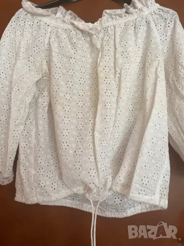 Бял летен сет от италянска дантела, снимка 8 - Комплекти - 49495561