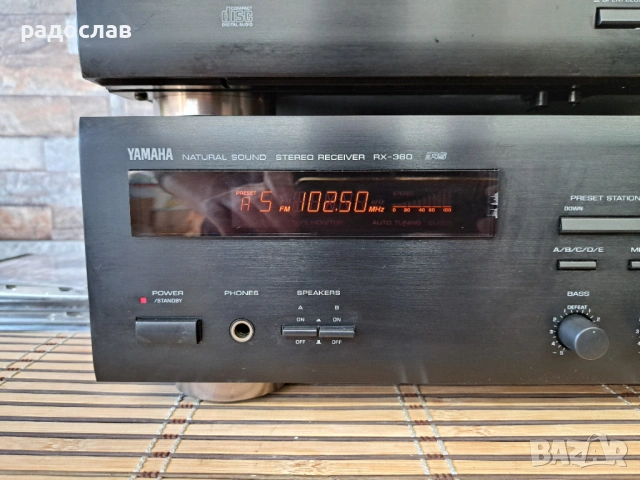 Yamaha RX-360 / Yamaha CDX-460 / Yamaha KX-260, снимка 2 - Аудиосистеми - 53812959
