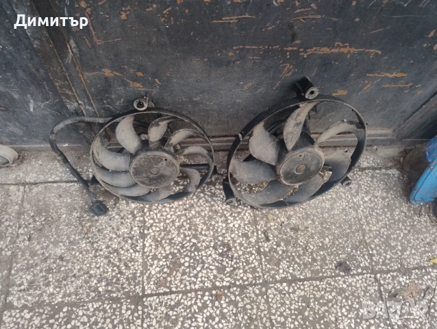 Мотор - Вентилатор Воден Радиатор За Фолксваге Голф 4 1.4И 16В 1999г / VW Golf 4 1.4I 16V 1999y