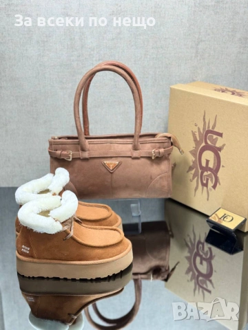 YSL🔝Miu Miu🔝Prada Дамска Чанта🔝Дамски Меки И Топли Боти🔝Меки И Топли Чехли Код SK764, снимка 8 - Чанти - 53170882