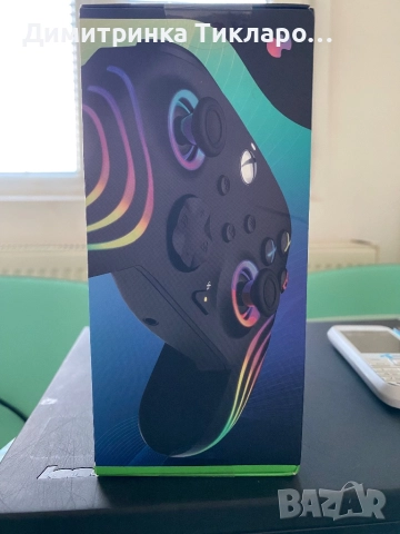 Контролер PDP Afterglow wave black XBOX, снимка 4 - Игри за Xbox - 52186632