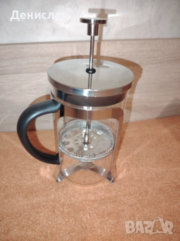 Френска преса за кафе и чай, снимка 5 - Кафемашини - 52538143