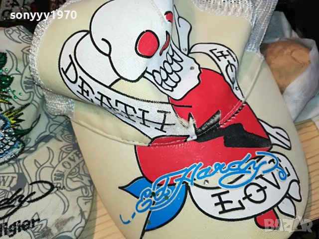ED HARDY X10 МАРКОВИ ШАПКИ ОТ ГЕРМАНИЯ 1203231113, снимка 4 - Шапки - 39969130