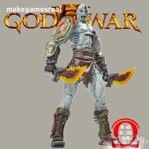 Екшън фигура God of War 3 - Ultimate Kratos, снимка 2 - Аксесоари - 49455920