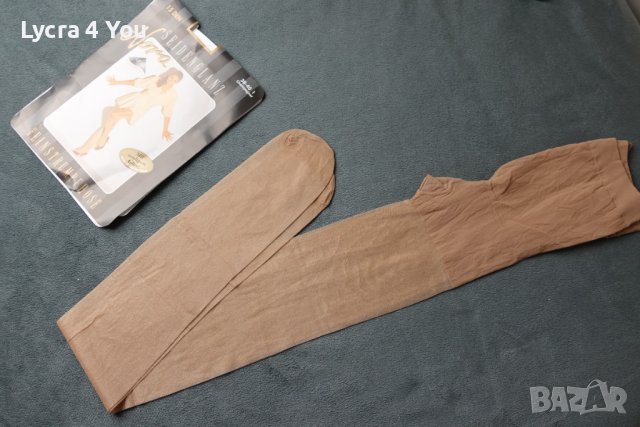 Nora 15Den Seidenglanz 38-40 (S-M) луксозен немски чорапогащник с ликра на краката, снимка 5 - Бельо - 40892758