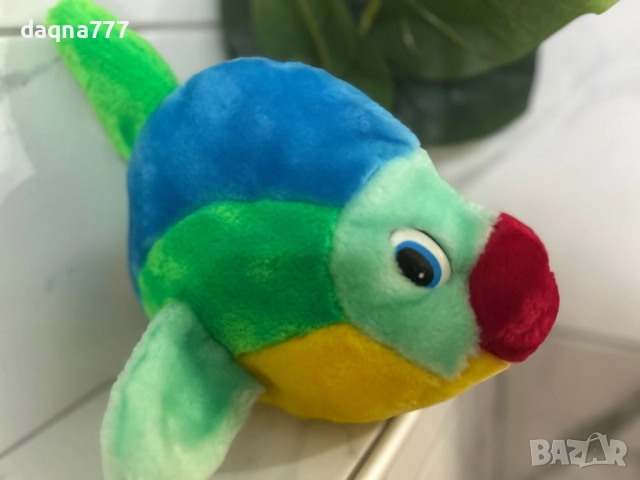 Рибата- дъга красива плюшена, снимка 5 - Плюшени играчки - 52256589
