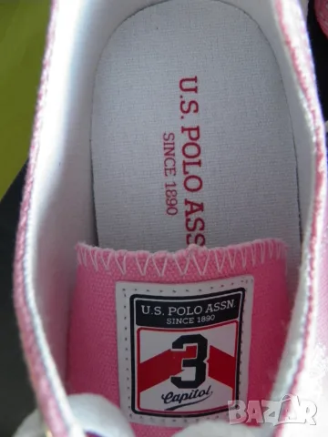 U.S. Polo Assn. Rory Sneakers нови оригинални дамски гуменки Uk6/39, снимка 5 - Кецове - 55984769
