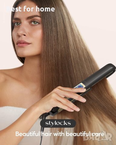 Stylocks професионална пресаза коса с регулируема температура 80-230 градуса, снимка 8 - Преси за коса - 41631071